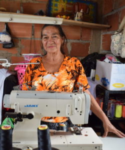 A participant of JRS livelihoods programmes in Venezuela