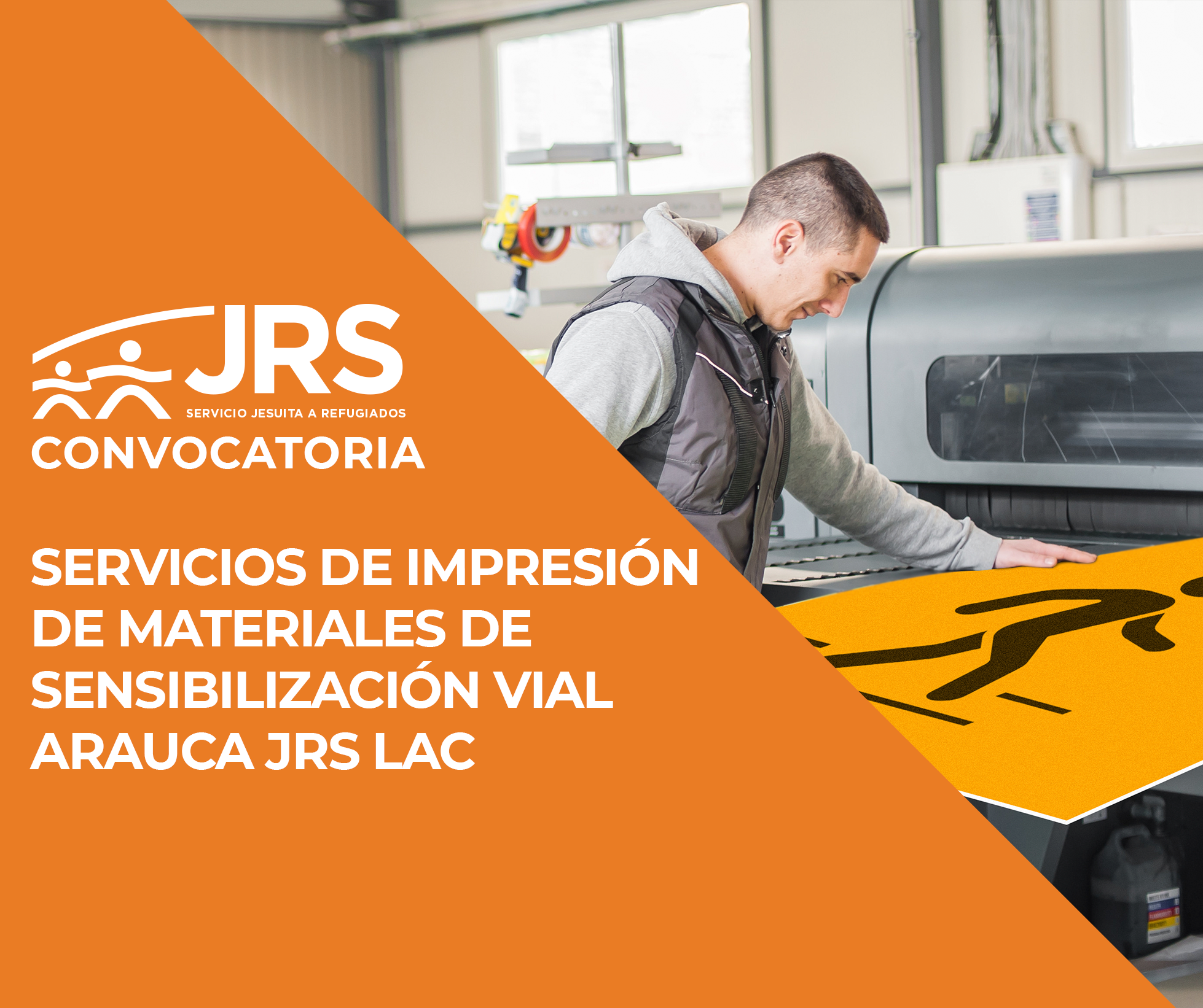 TdR Suministro de servicio para la impresión de materiales de sensibilización vial Arauca JRS