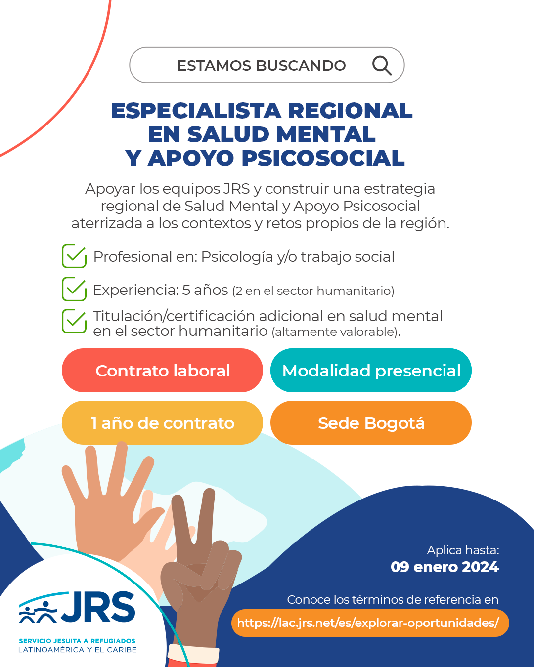 TdR Coordinación regional en salud mental y apoyo psicosocial - JRS LAC